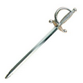 Gold or Silver Plated Sword Pick Food Server